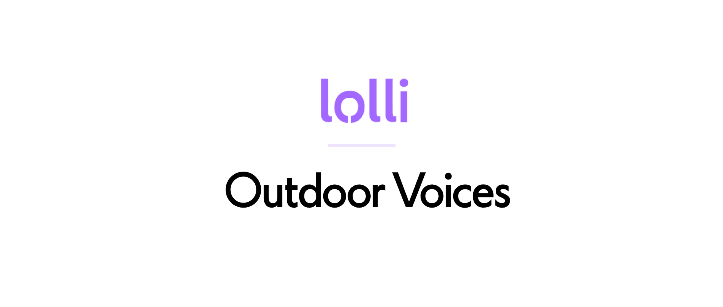 Outdoor Voices Is Now On Lolli!