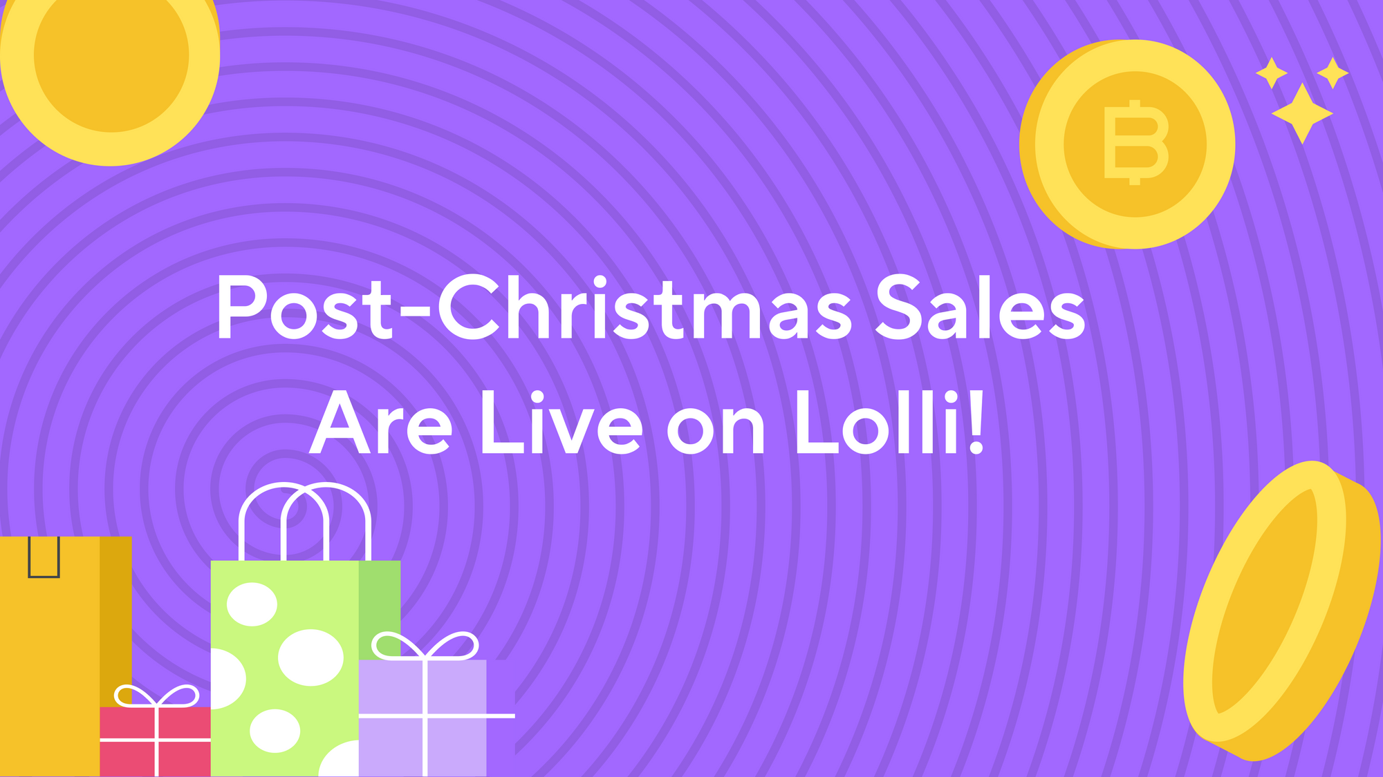 After Christmas Sales are LIVE on Lolli! 🎁